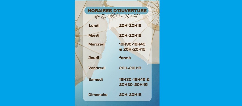 actualité horaireété